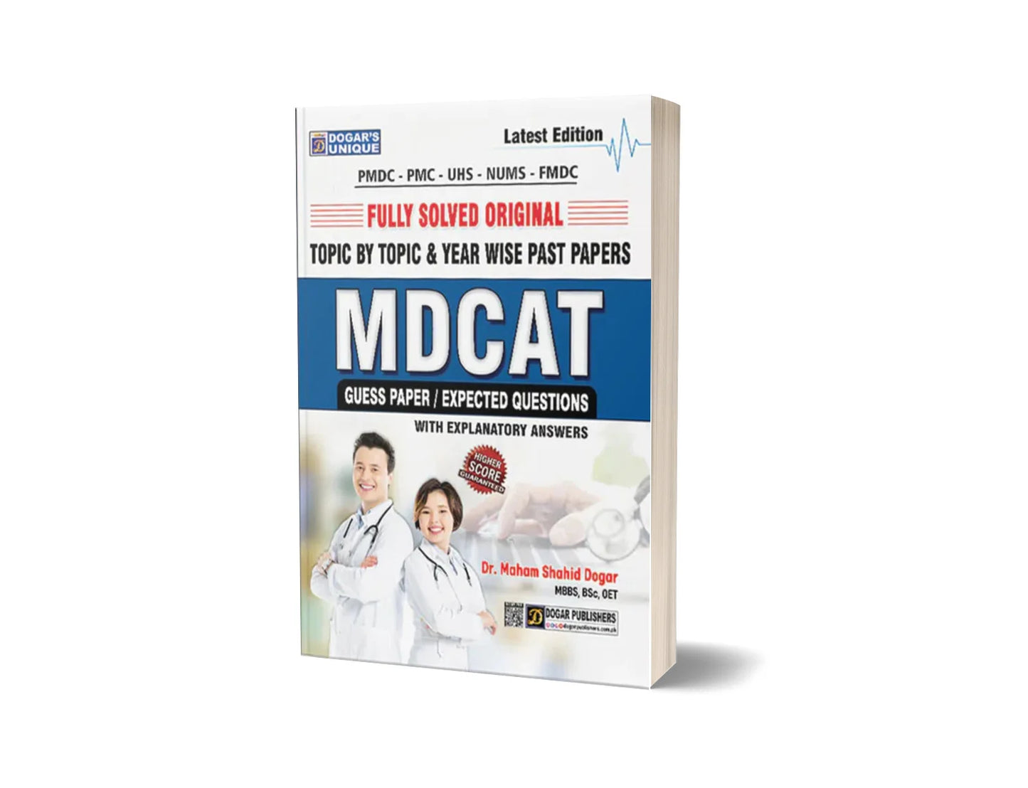 MDCAT Fully Solved Original Topic by Topic & Year Wise Past Papers