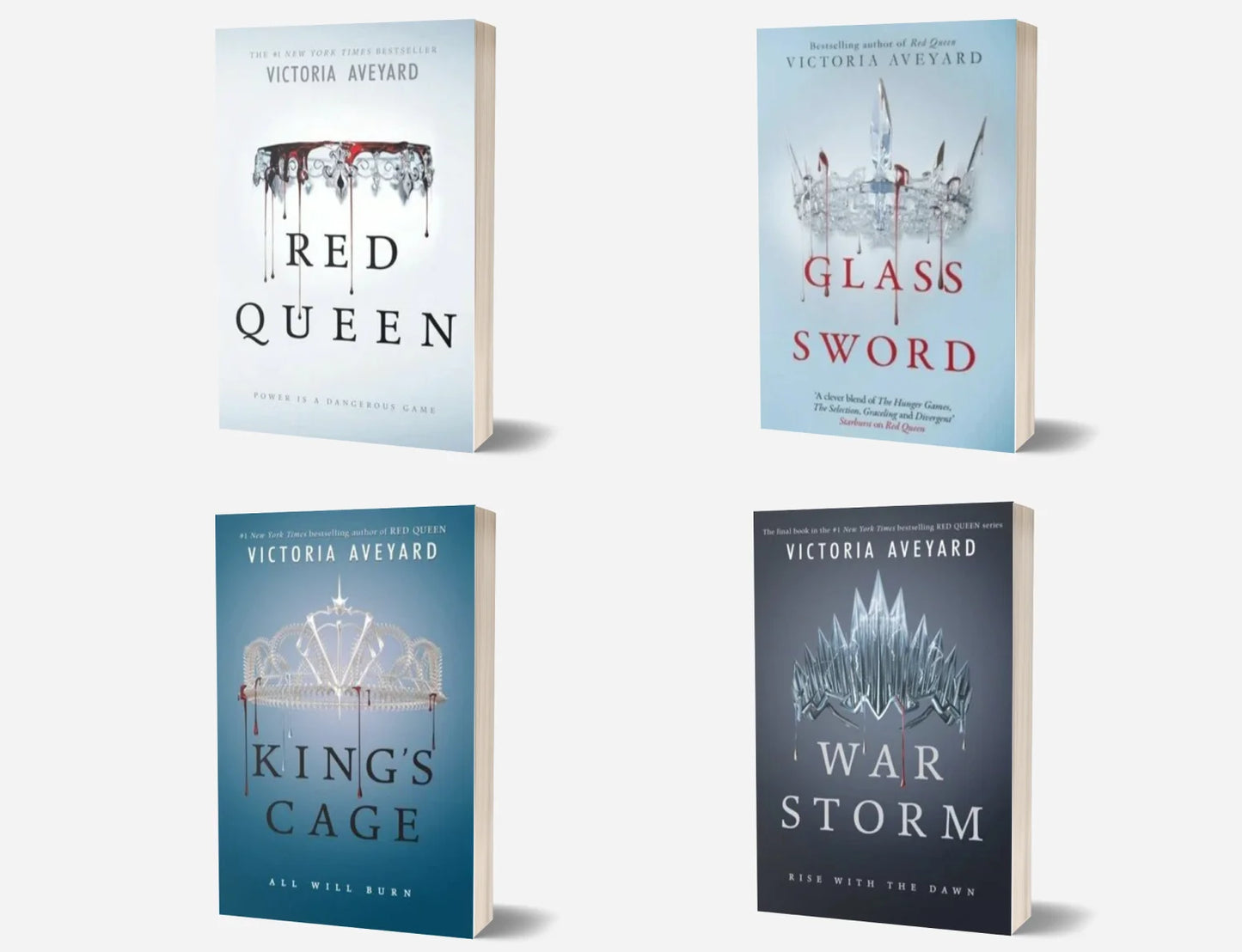 Red Queen Series (Premium Quality) - 4 Volumes