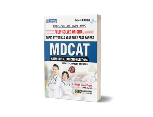MDCAT Fully Solved Original Topic by Topic & Year Wise Past Papers