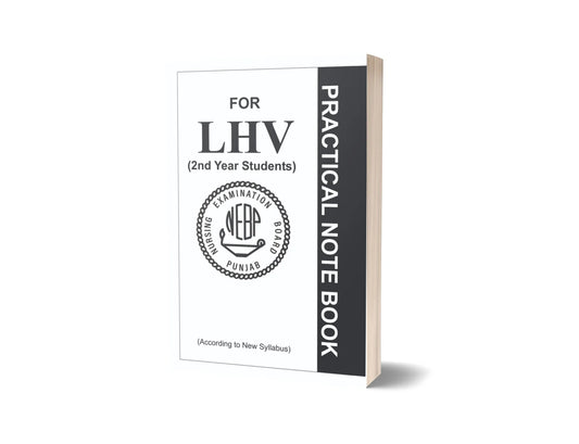 Practical Note Book for LHV - 2nd Year Students