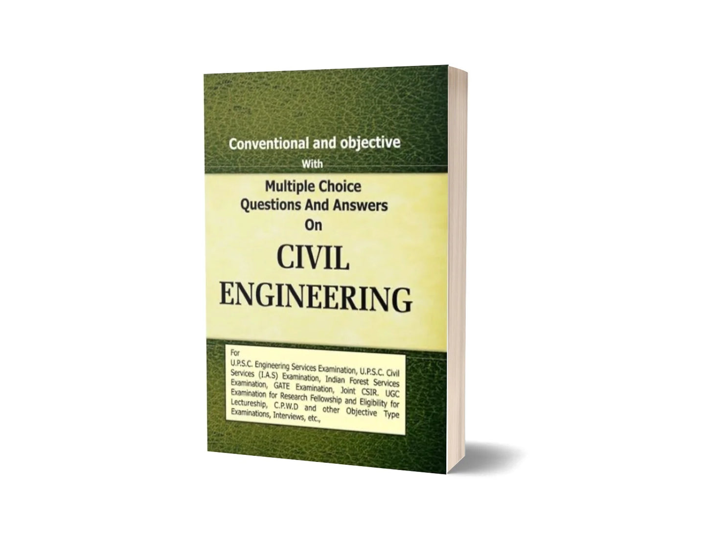 Civil Engineering - Conventional and Objective Type Questions and Answers