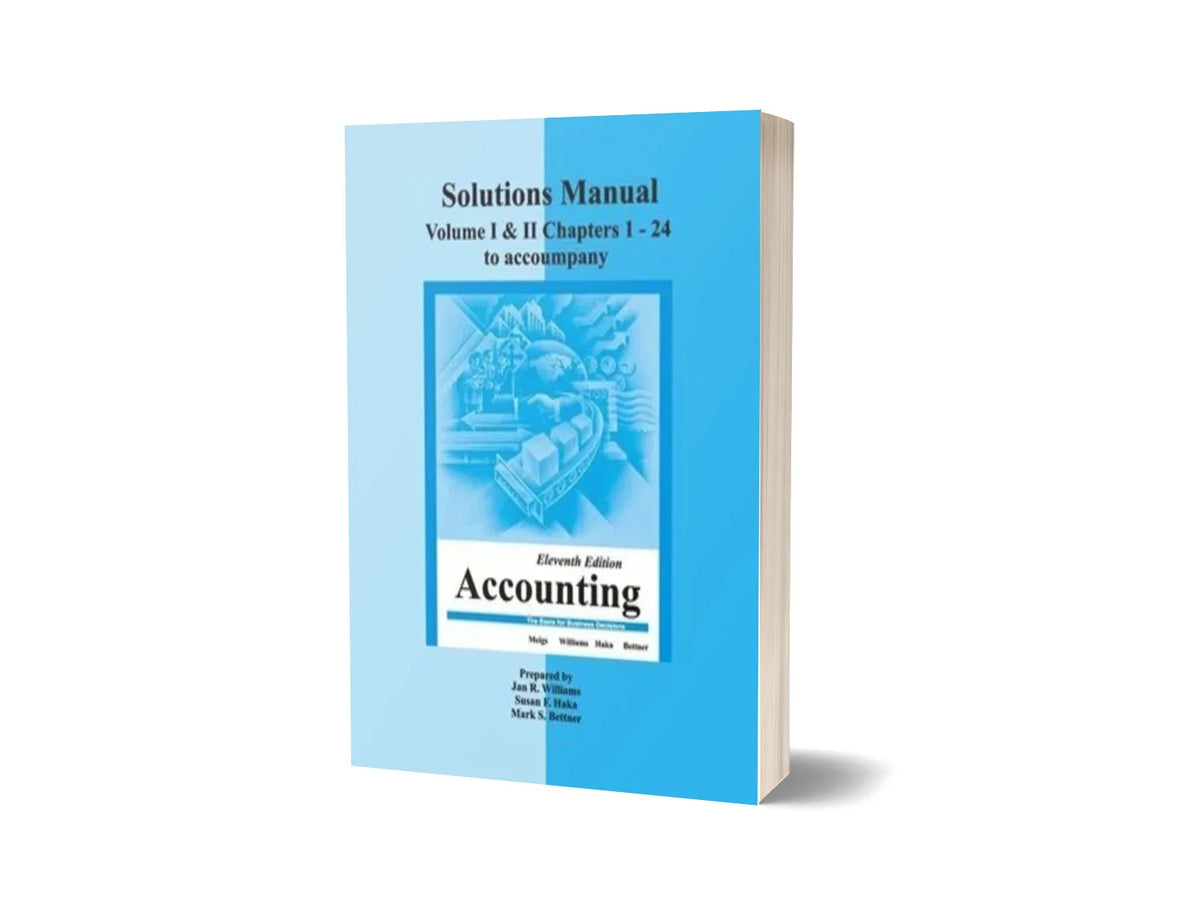 Solutions Manual Accounting (11th Edition)