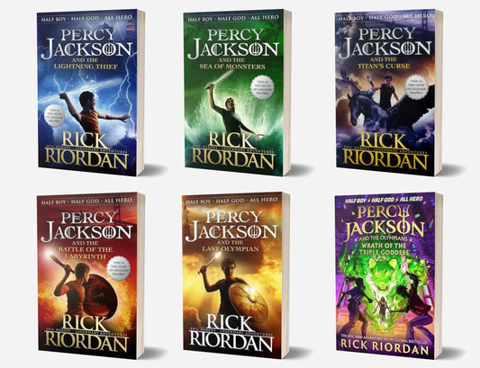 Percy Jackson and the Olympians Series - 6 Volumes