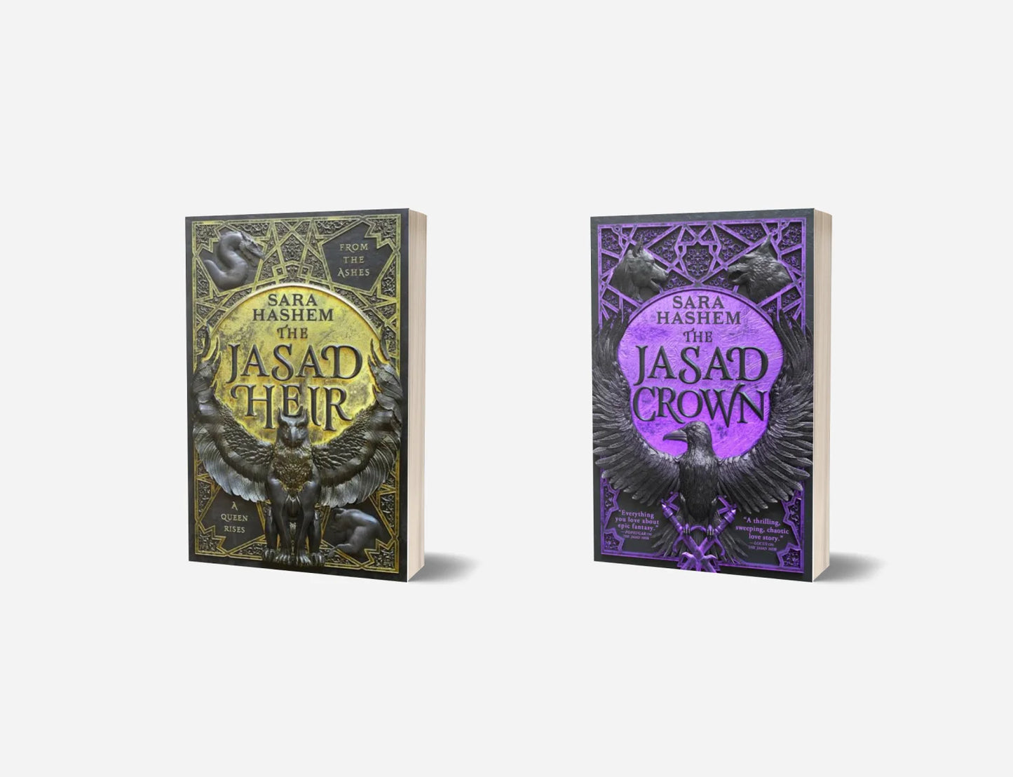 The Scorched Throne Series (Premium Quality) - 2 Volumes